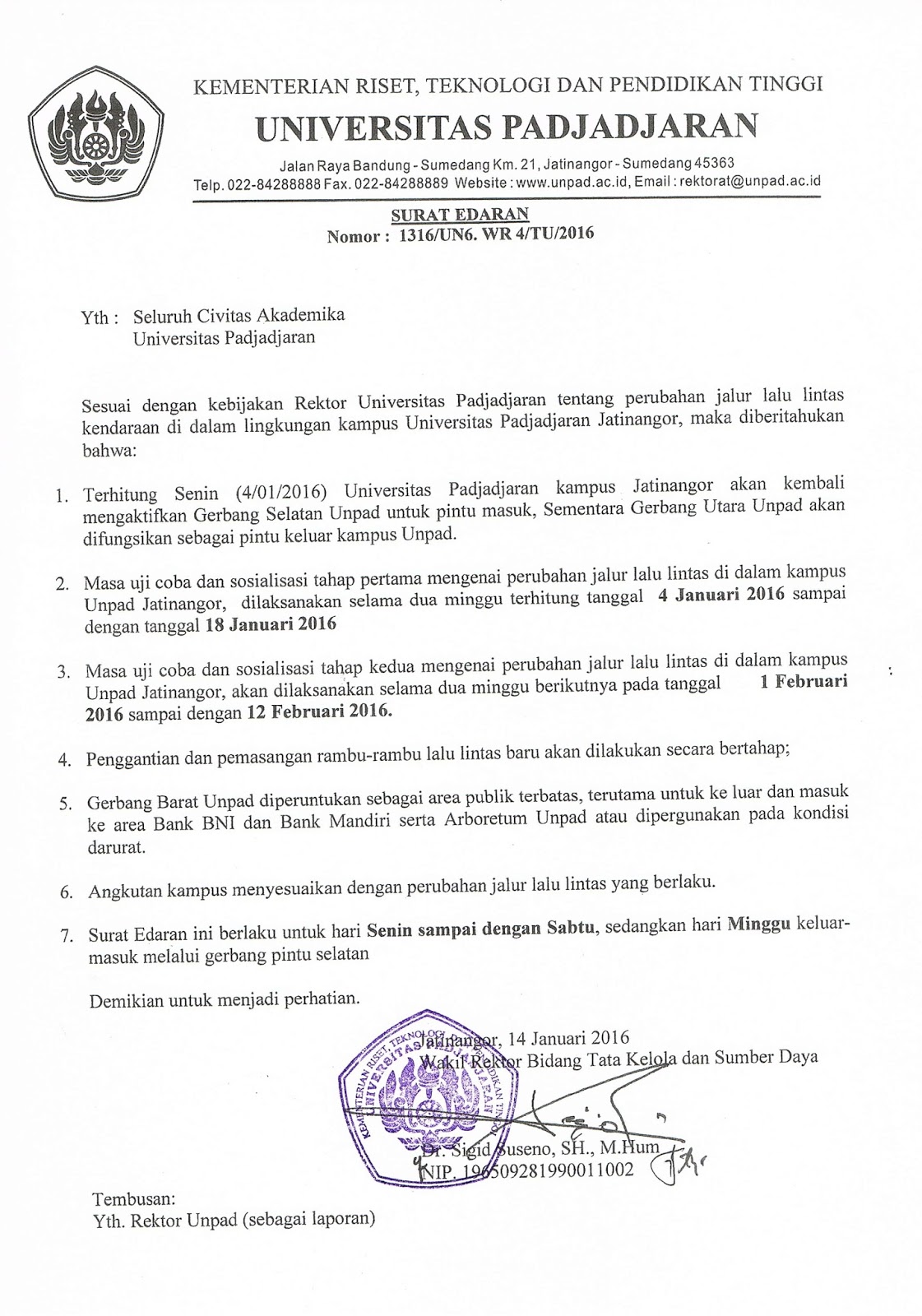 Detail Contoh Surat Pemberitahuan Resmi Nomer 46