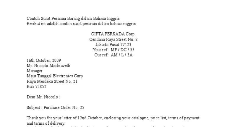 Detail Contoh Surat Pemesanan Tiket Pesawat Nomer 37