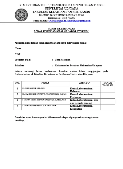 Detail Contoh Surat Peminjaman Barang Di Kampus Nomer 34