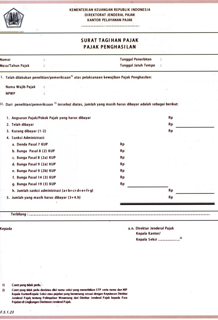 Detail Contoh Surat Penagihan Nomer 41