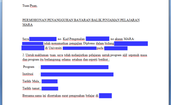 Detail Contoh Surat Penangguhan Pembayaran Nomer 46