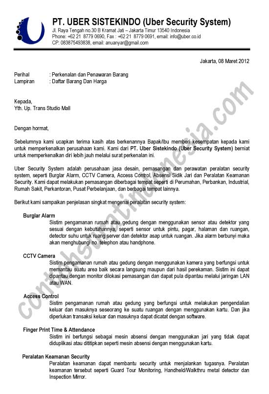 Detail Contoh Surat Penawaran Barang Komputer Nomer 27