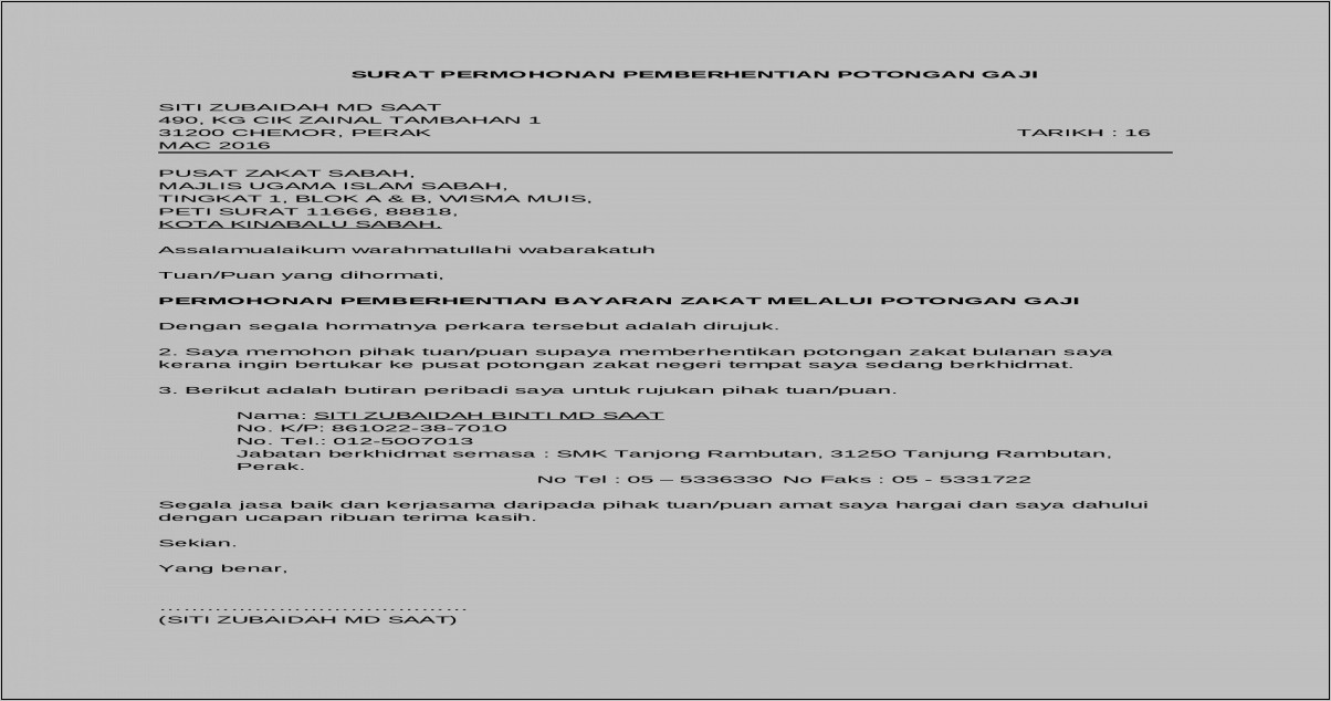 Detail Contoh Surat Penawaran Gaji Nomer 35