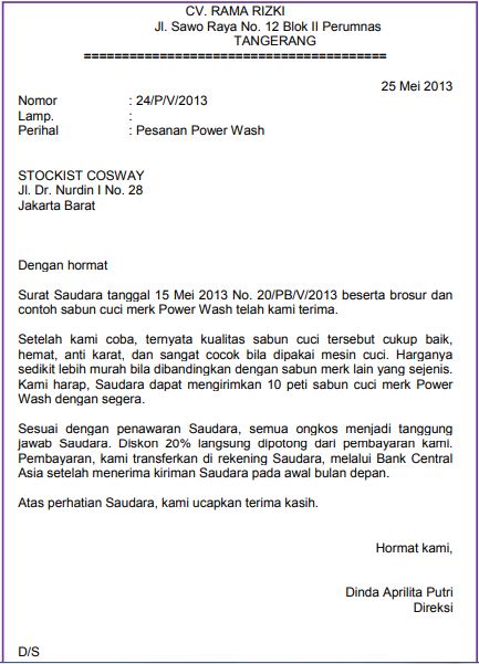 Detail Contoh Surat Penawaran Iklan Nomer 27