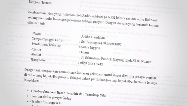 Detail Contoh Surat Penawaran Iklan Radio Nomer 37