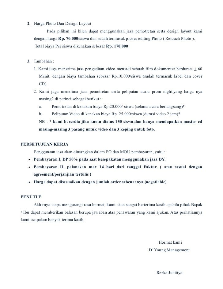Detail Contoh Surat Penawaran Jasa Cleaning Service Nomer 55