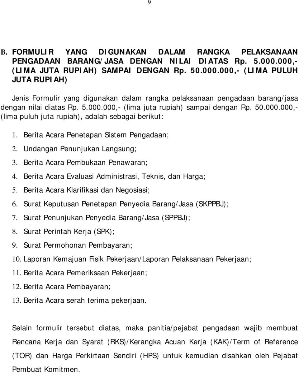 Detail Contoh Surat Penawaran Penunjukan Langsung Nomer 48