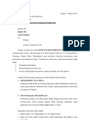 Detail Contoh Surat Penawaran Tabungan Nomer 5