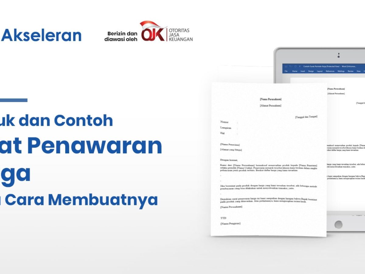 Detail Contoh Surat Penawaran Yang Baik Dan Benar Nomer 42