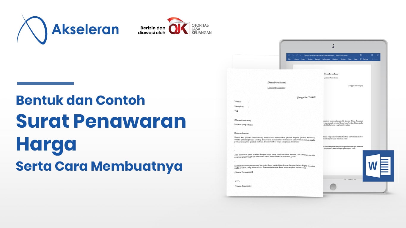 Detail Contoh Surat Penawaran Yang Baik Dan Benar Nomer 51