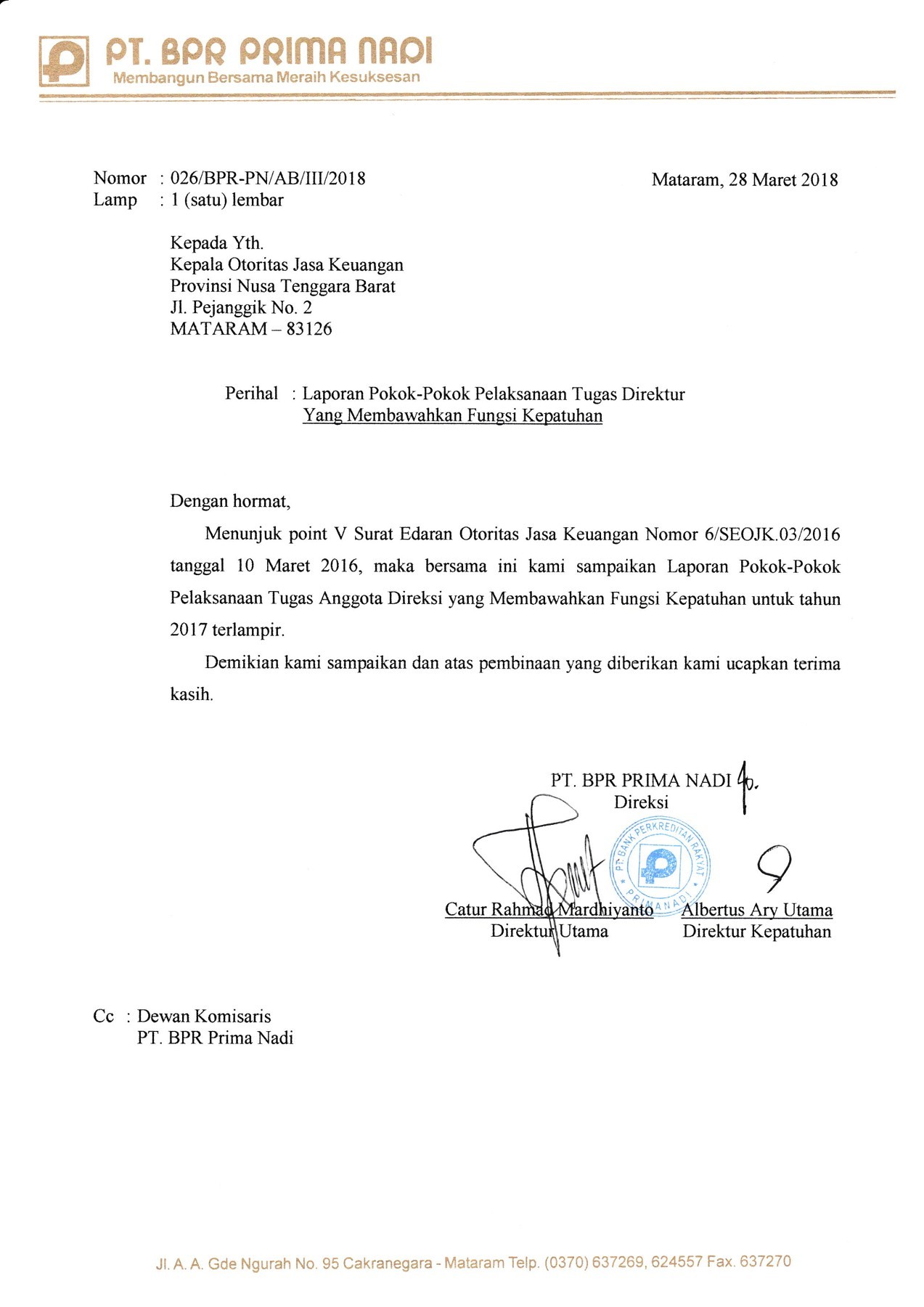 Detail Contoh Surat Pengaduan Ke Ojk Nomer 7