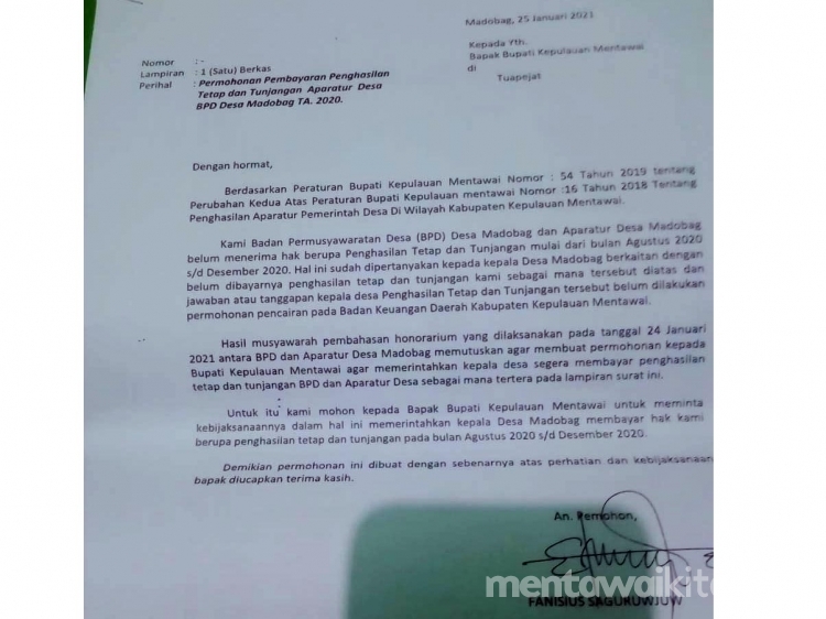 Detail Contoh Surat Pengaduan Korupsi Dana Desa Nomer 29