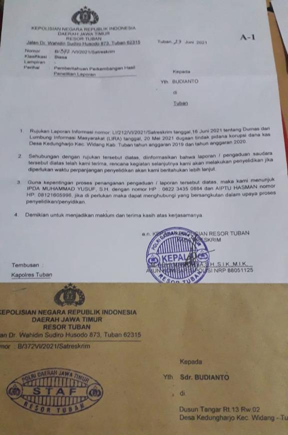 Detail Contoh Surat Pengaduan Korupsi Dana Desa Nomer 50