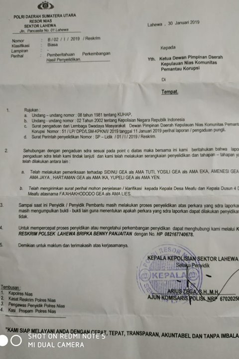 Detail Contoh Surat Pengaduan Masyarakat Ke Polisi Nomer 33