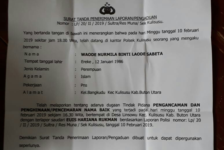 Detail Contoh Surat Pengaduan Polisi Nomer 43