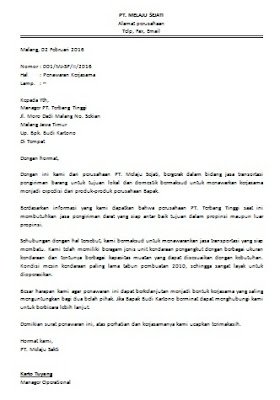 Detail Contoh Surat Pengajuan Kerjasama Nomer 19