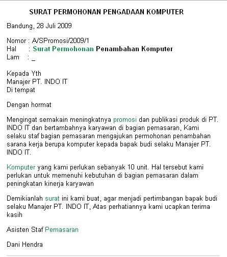 Detail Contoh Surat Pengajuan Member Parkir Kendaraan Nomer 11