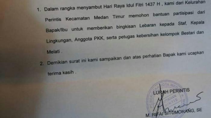 Detail Contoh Surat Pengajuan Thr Karyawan Nomer 9