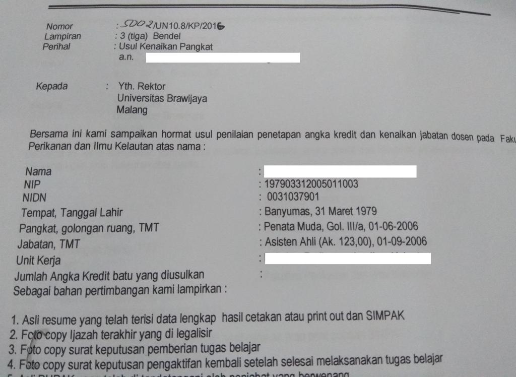 Detail Contoh Surat Pengaktifan Kembali Dosen Nomer 25