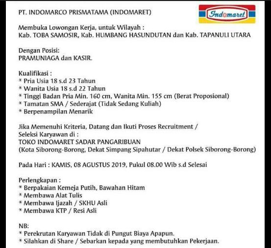 Detail Contoh Surat Pengalaman Kerja Pt Indomarco Prismatama Nomer 18