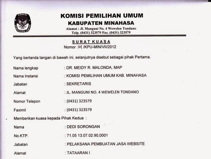 Detail Contoh Surat Pengalihan Deposito Bank Indonesia Nomer 13