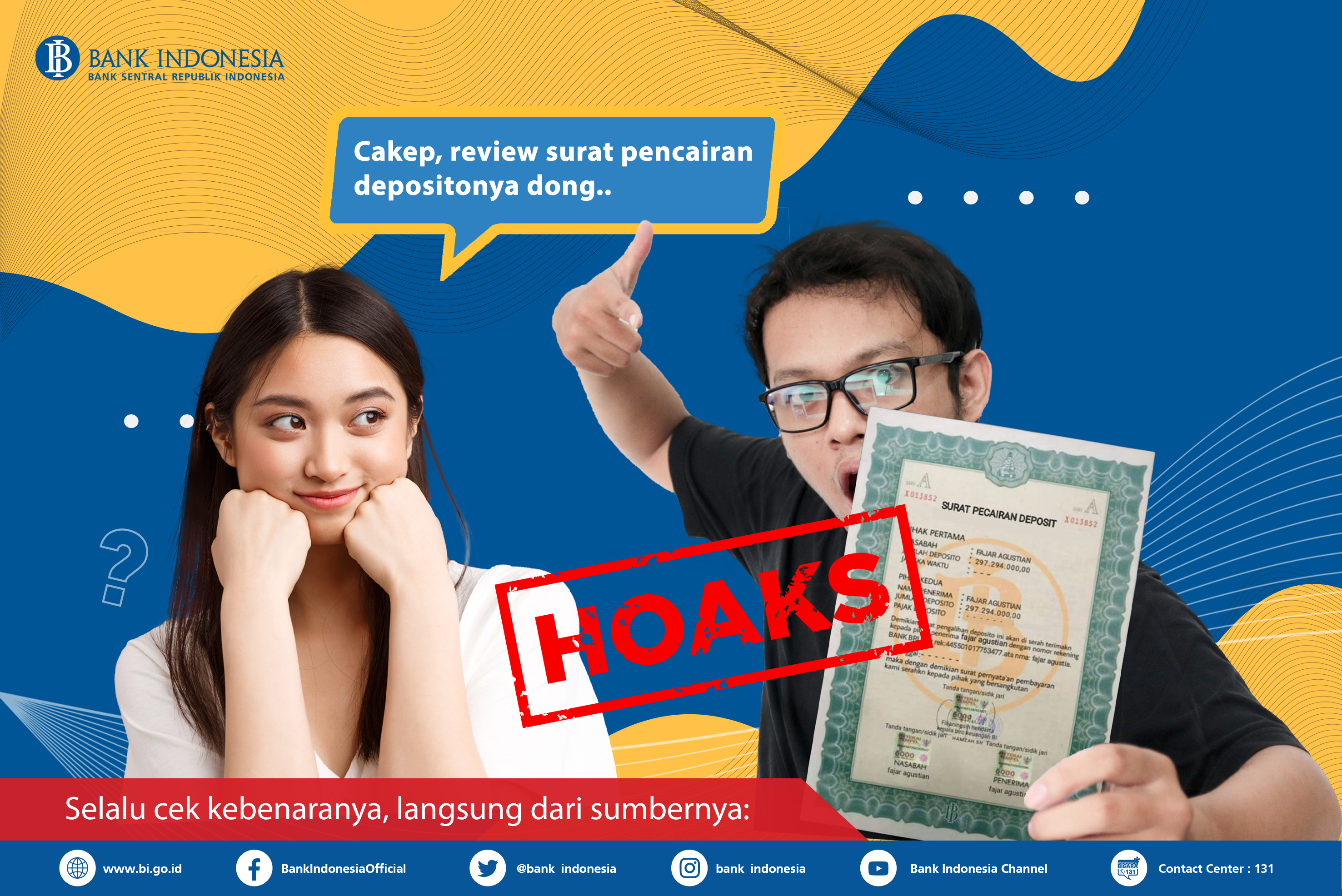 Detail Contoh Surat Pengalihan Deposito Bank Indonesia Nomer 16