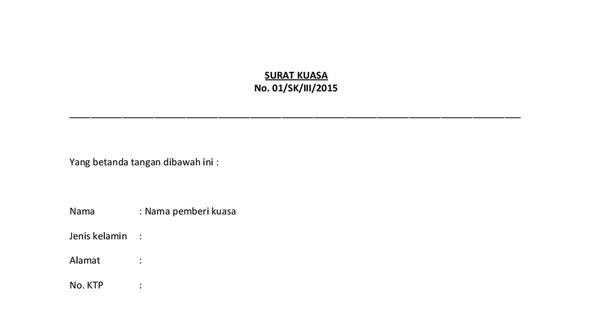 Detail Contoh Surat Pengambilan Barang Nomer 47