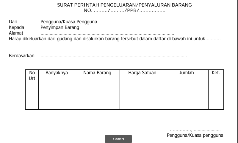 Detail Contoh Surat Pengambilan Barang Di Gudang Nomer 36