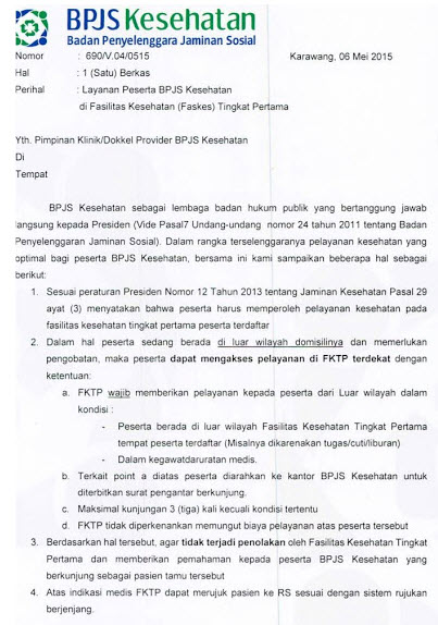 Detail Contoh Surat Pengantar Bpjs Nomer 15