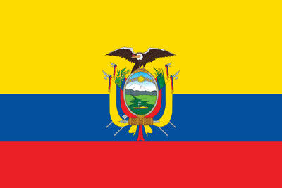 Ecuador Flag - KibrisPDR