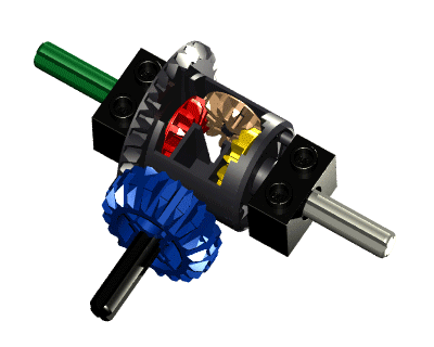 Detail Lego Technic Differential Nomer 10