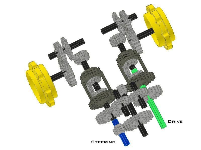 Detail Lego Technic Differential Nomer 16