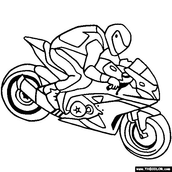 Detail Motorrad Skizze Einfach Nomer 14