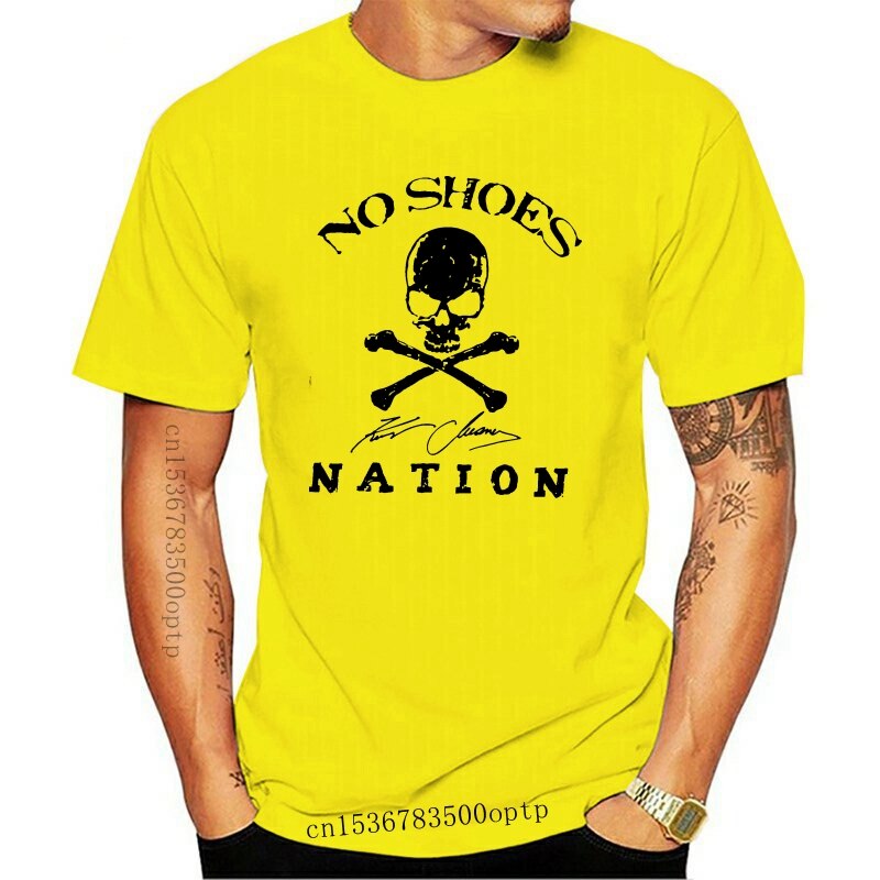 Detail No Shoes Nation T Shirt Nomer 9