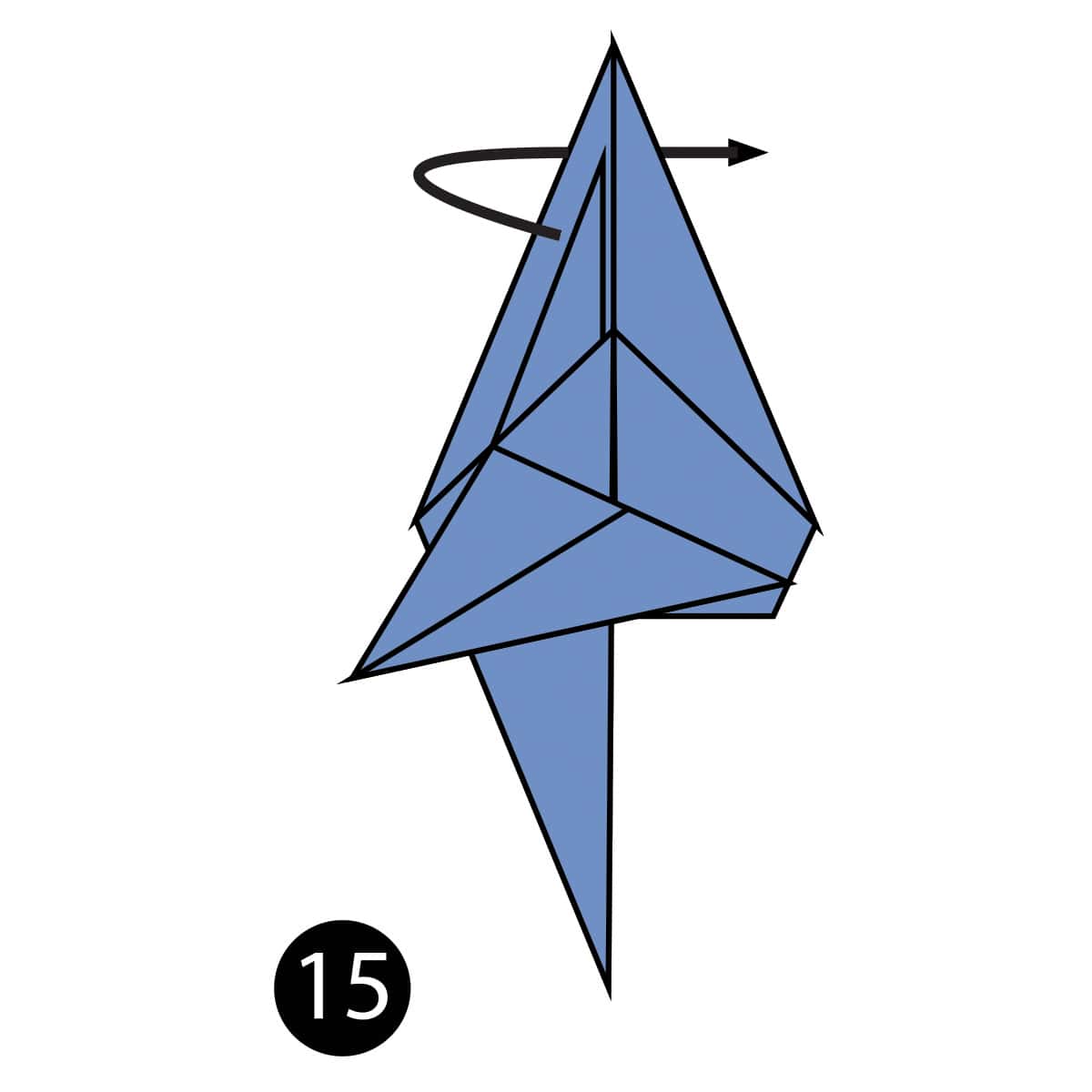 Detail Origami Hai Nomer 13