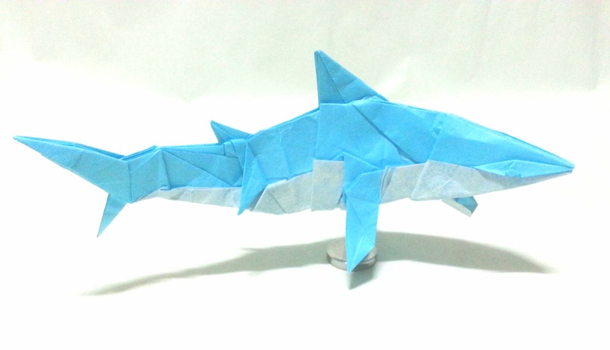 Detail Origami Hai Nomer 25