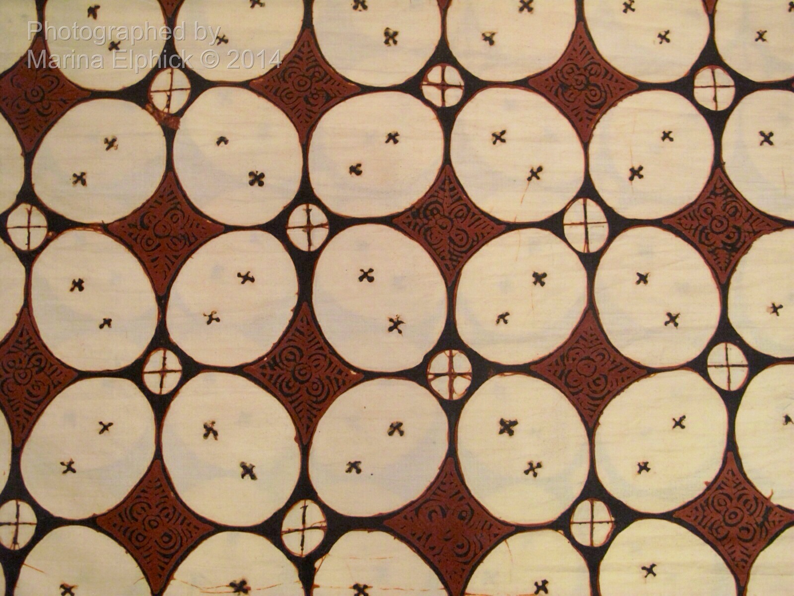 Detail Gambar Motif Batik Kawung Nomer 3