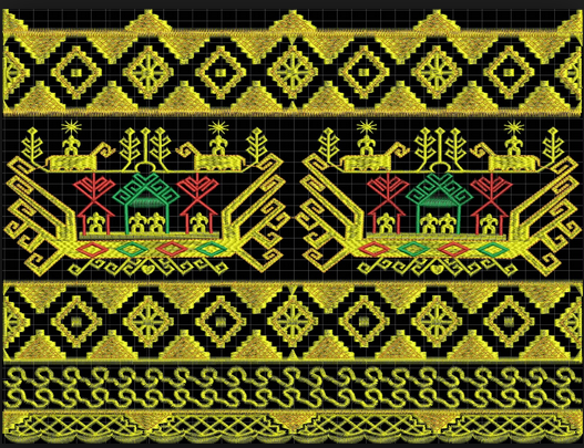 Detail Gambar Motif Batik Lampung Nomer 14