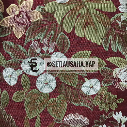 Detail Gambar Motif Bunga Di Kain Kanvas Nomer 35