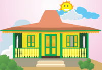 Detail Gambar Motif Bunga Matahari Rumah Betawi Nomer 21
