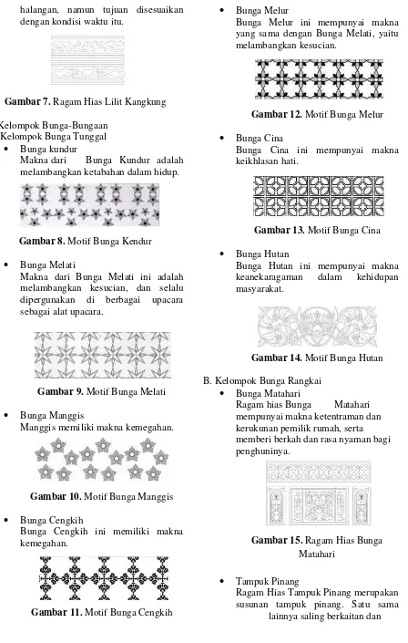 Detail Gambar Motif Bunga Matahari Rumah Betawi Nomer 28