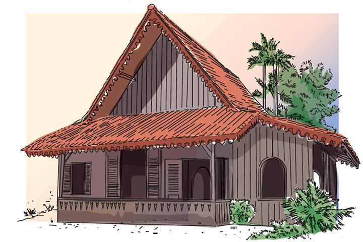 Detail Gambar Motif Bunga Matahari Rumah Betawi Nomer 33