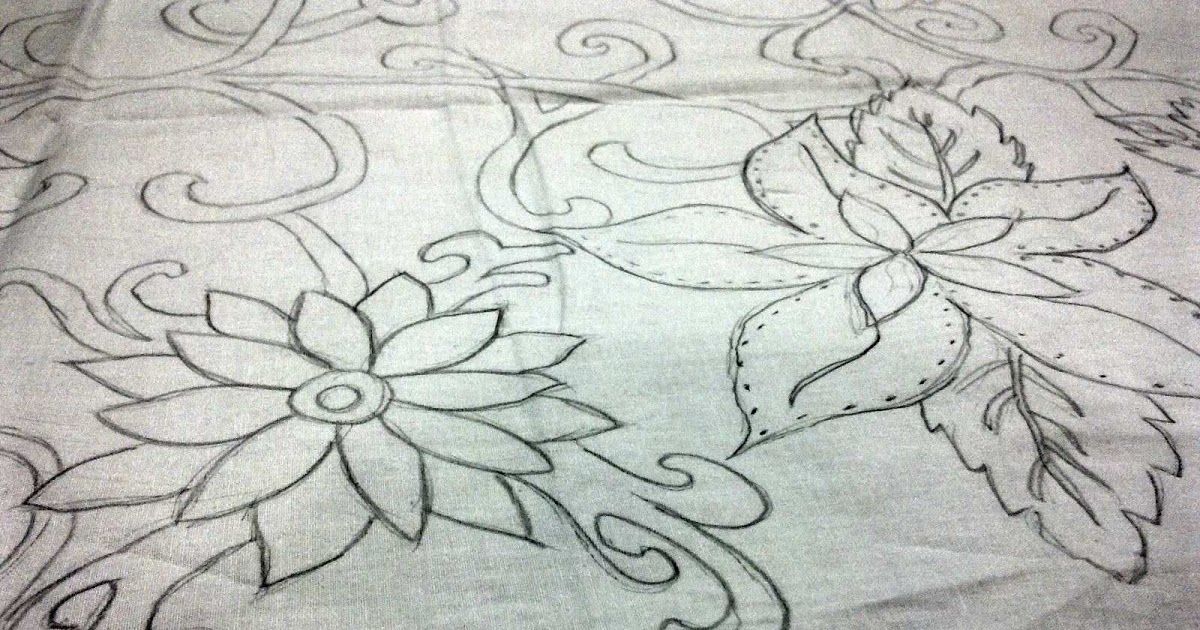 Detail Gambar Motif Bunga Teratai Nomer 44