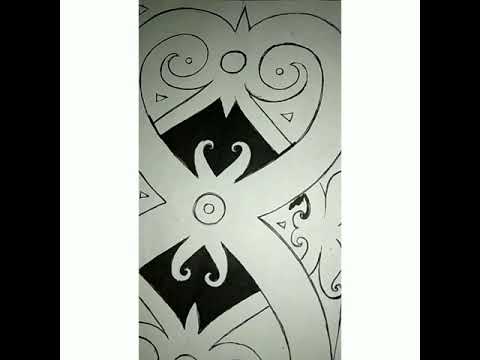 Detail Gambar Motif Dayak Simple Nomer 41