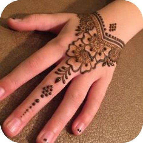 Detail Gambar Motif Henna Simple Nomer 7