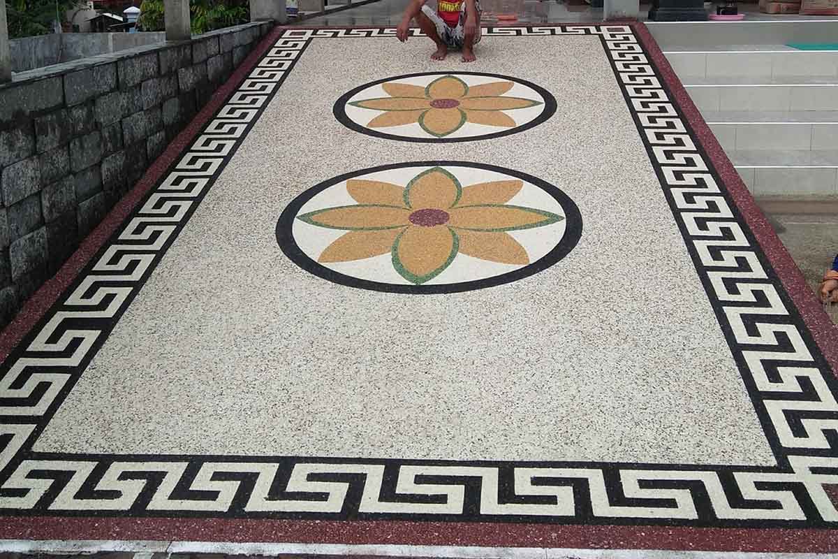 Detail Gambar Motif Hitam Putih Batu Sikat Nomer 8