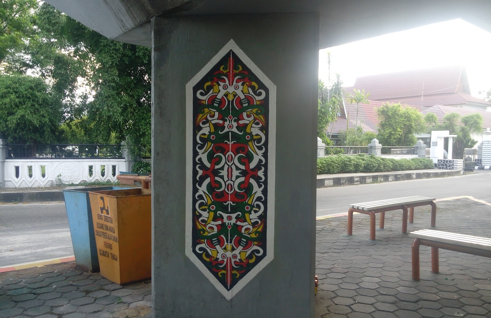 Detail Gambar Motif Talawang Dayak Kalimantan Tengah Nomer 29