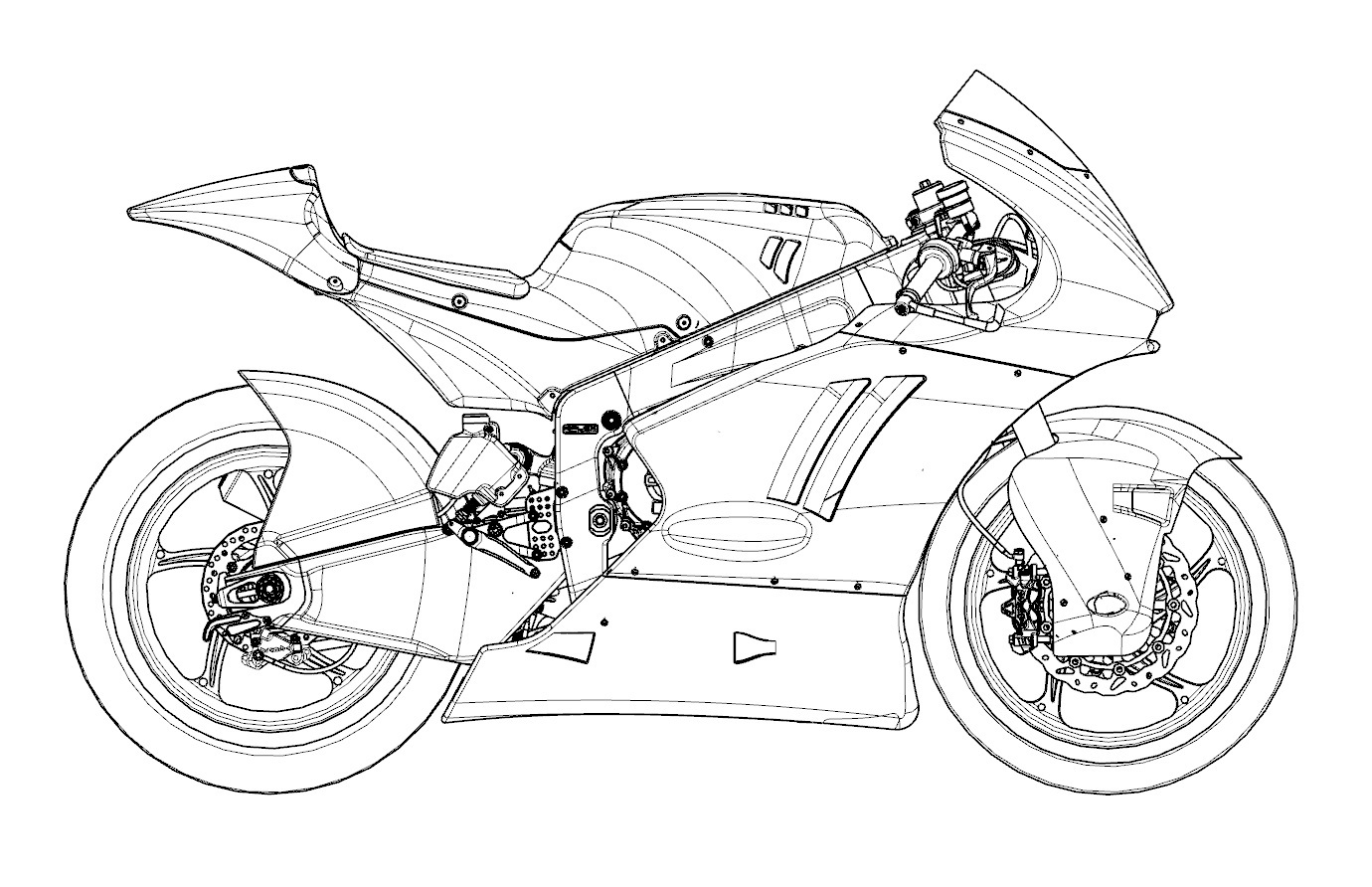 Detail Gambar Moto Gp Mewarnai Nomer 17