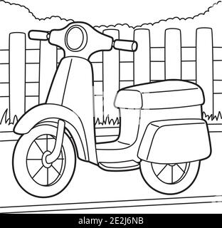 Detail Gambar Motor Anak Tk Nomer 42