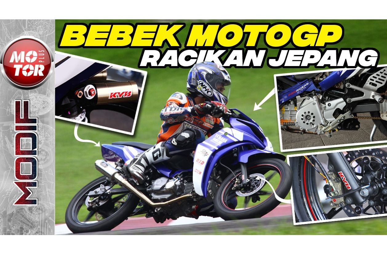 Detail Gambar Motor Balap Bebek Nomer 40